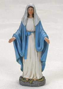 4" OUR LADY OF GRACE STATUE