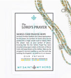 LORD'S PRAYER MORSE CODE NECKLACE