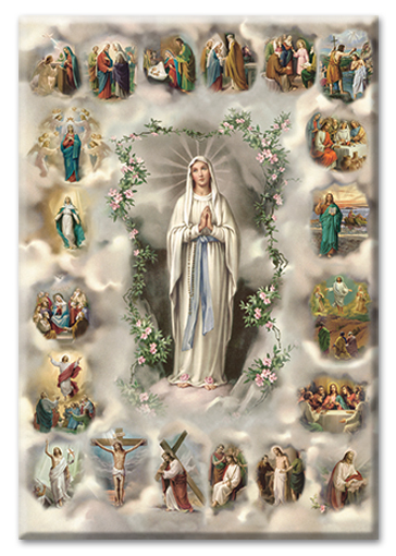 MYSTERIES OF THE ROSARY MAGNET