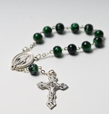 ONE DECADE ROSARY - GREEN