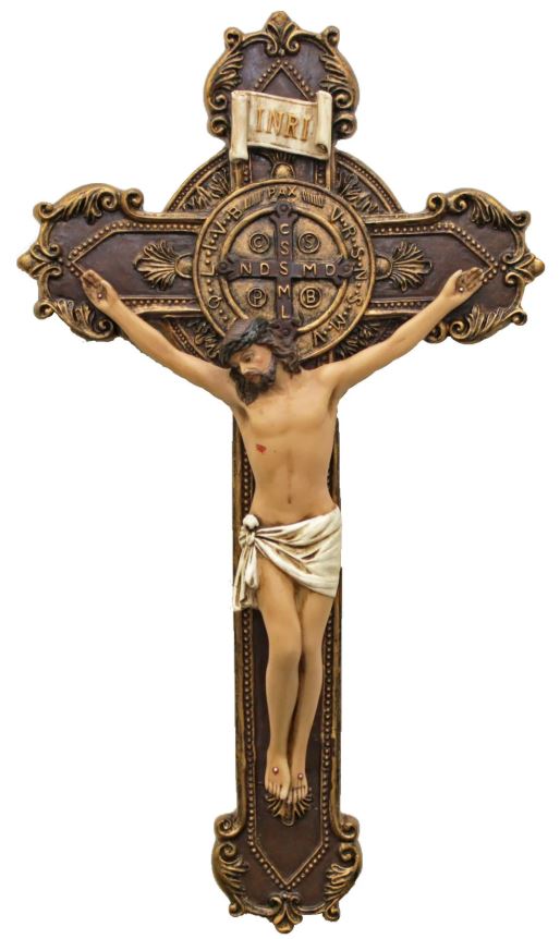 SAINT BENEDICT CRUCIFIX (COLOR) 11