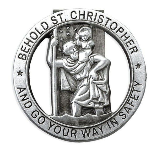 SAINT CHRISTOPHER VISOR CLIP