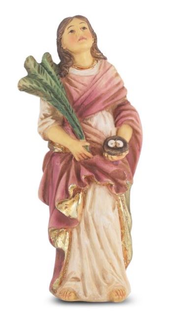 SAINT LUCY FIGURINE