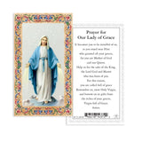 OUR LADY OF GRACE HAND PAINTED STATUE 4 INCH