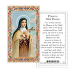 SAINT THERESE HAND PAINTED STATUE 4 INCH