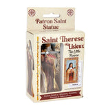 SAINT THERESE HAND PAINTED STATUE 4 INCH