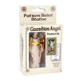 GUARDIAN ANGEL HAND PAINTED STATUE 4 INCH