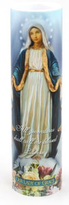 LED CANDLE-OUR LADY OF GRACE