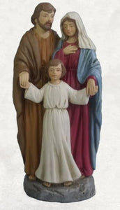 HOLY FAMILY 4" Statue