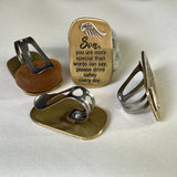 SILVER BROTHER DRIVE SAFELY VISOR CLIP