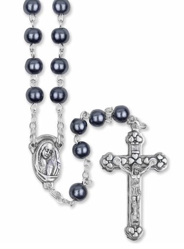 ROSARY 6MM IMITATION HEMATITE