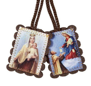 LARGE BROWN SCAPULAR