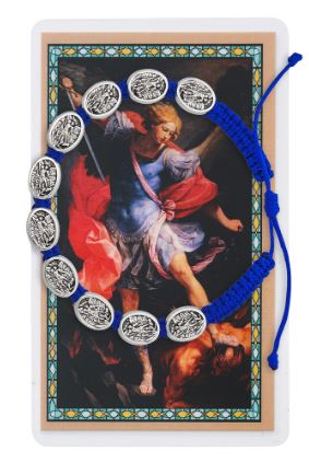 SAINT MICHAEL CORD BRACELET