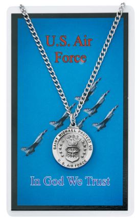 AIR FORCE/SAINT MICHAEL NECKLACE