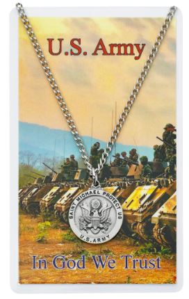 ARMY/SAINT MICHAEL NECKLACE