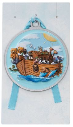 NOAH'S ARK CRIB MEDAL