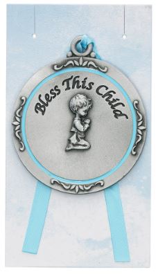 BOY CRIB MEDAL