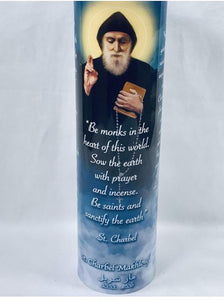 LED CANDLE-SAINT CHARBEL