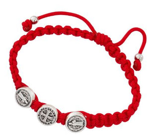 KIDS RED SAINT BENEDICT BRACELET