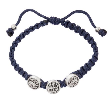 KIDS NAVY SAINT BENEDICT BRACELET