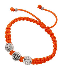 KIDS ORANGE SAINT BENEDICT BRACELET