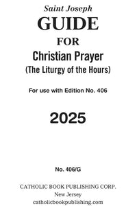 2025 CHRISTIAN PRAYER GUIDE