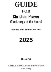 2025 (LARGE PRINT) CHRISTIAN PRAYER GUIDE