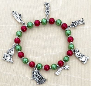 CHRISTMAS CHARM BRACELET