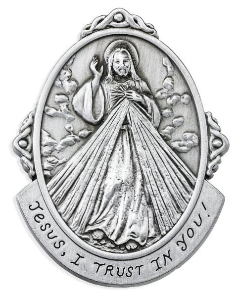 DIVINE MERCY VISOR CLIP