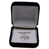 STAINLESS STEEL CELTIC CROSS NECKLACE