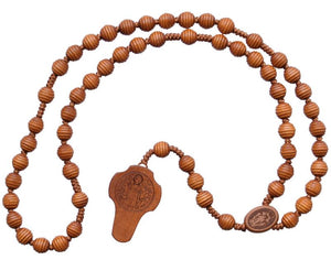 WOOD SAINT BENEDICT ROSARY