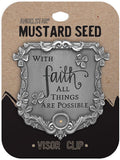 MUSTARD SEED AUTO VISOR CLIP