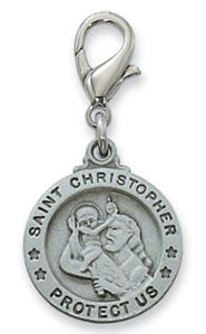 SAINT CHRISTOPHER CLIPABLE CHARM