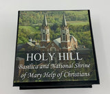 HOLY HILL GREEN ROSARY - BASILICA CENTERPIECE & ST. THERESE CHARM