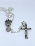HOLY HILL CRYSTAL ROSARY - BASILICA CENTERPIECE & ST. THERESE CHARM