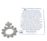 HOLY HILL FINGER ROSARY WITH PRAYER CARD