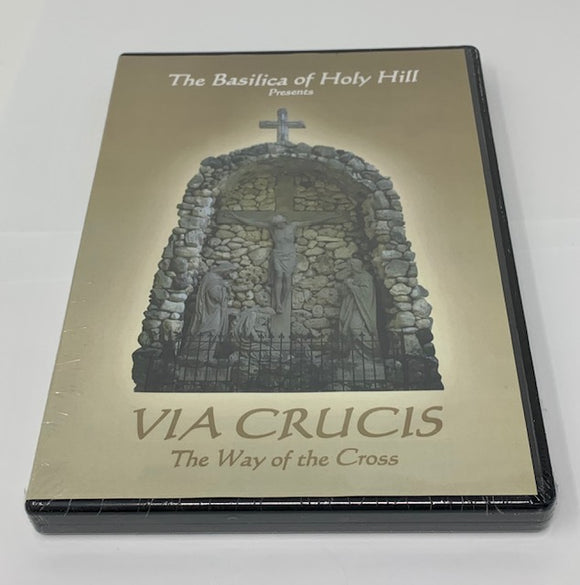 VIA CRUCIS DVD WITH STATIONS OF THE CROSS BOOKLET