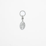 OUR LADY OF GUADALUPE & ST. CHRISTOPHER KEYCHAIN