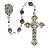 FIVE DECADE AMETHYST ROSARY