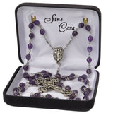 FIVE DECADE AMETHYST ROSARY