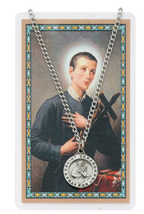 SAINT GERARD MEDAL & PRAYER CARD