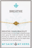 JUST BREATHE BENEDICTINE BRACELET