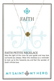 FAITH PETITE CROSS NECKLACE