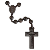 JUJUBE WOOD CORDED ROSARY
