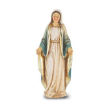 OUR LADY OF GRACE HAND PAINTED STATUE 4 INCH