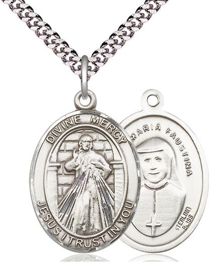 Divine Mercy SS Medal 24