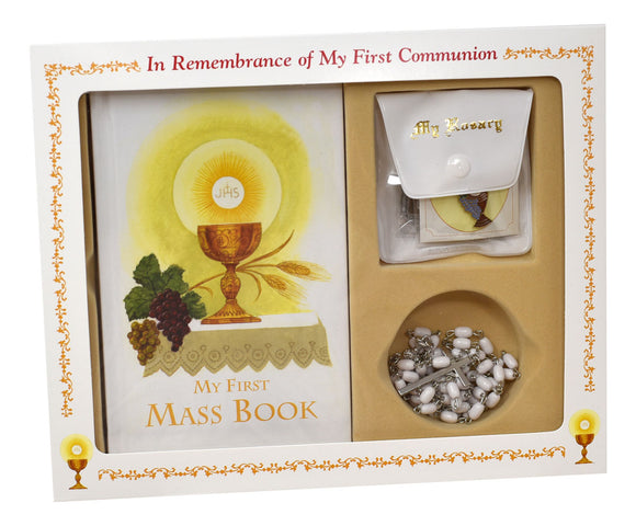 FIRST COMMUNION BOXED GIFT SET - GIRL