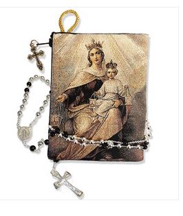 OLO MT CARMEL ROS. POUCH-ROSARY NOT INCLUDED
