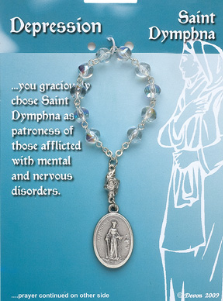 ST DYMPHNA ONE DECADE DEPRESSION CHAPLET