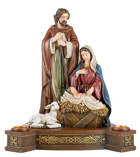 Holy Family Advent Candleholder